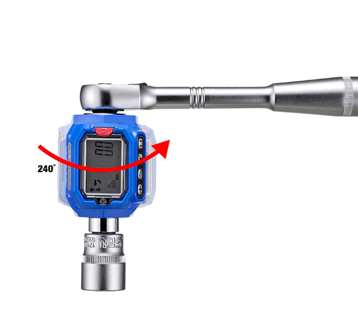 3/8” Digital Torque Adapter, 1-205 Nm / 0.74-151 ft-lbs