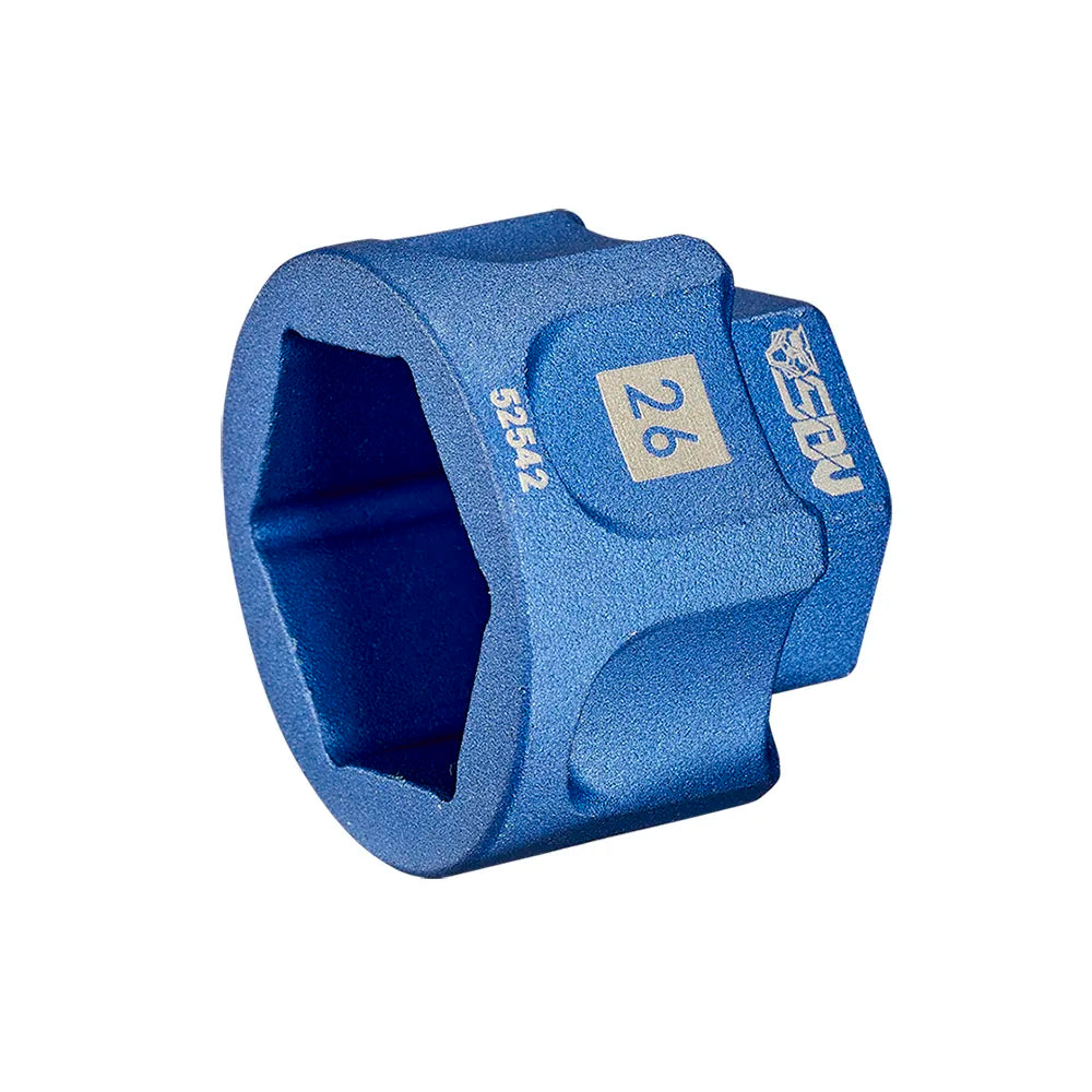 3/8 Dr. Aluminium Socket 26mm 6-Point