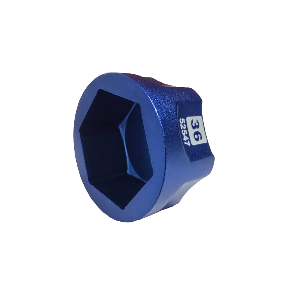 Hex 24mm Dr. Aluminum Socket – 36mm 6-Point