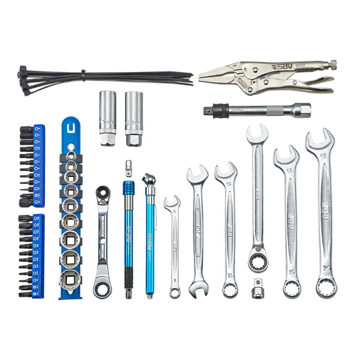 Basic Adventure Motorcycle Tool Set