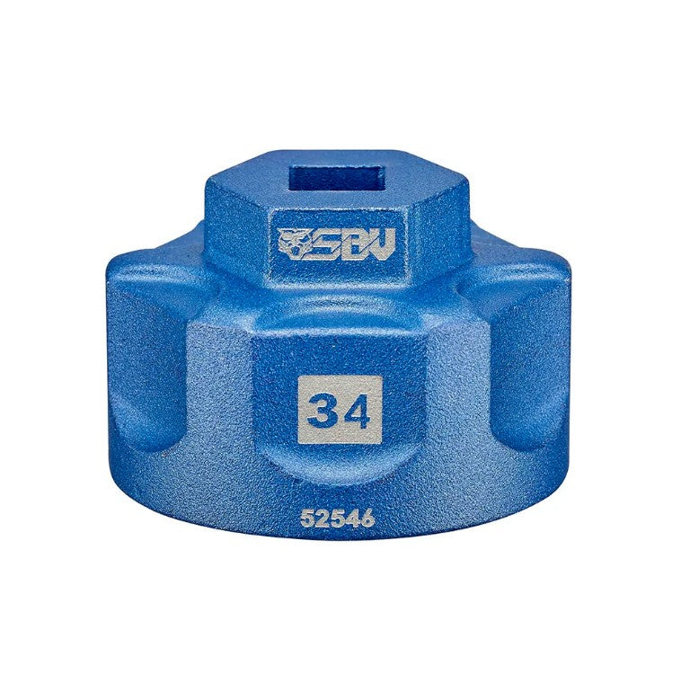 3/8″ Dr. Aluminium Socket – 34mm 6-Point