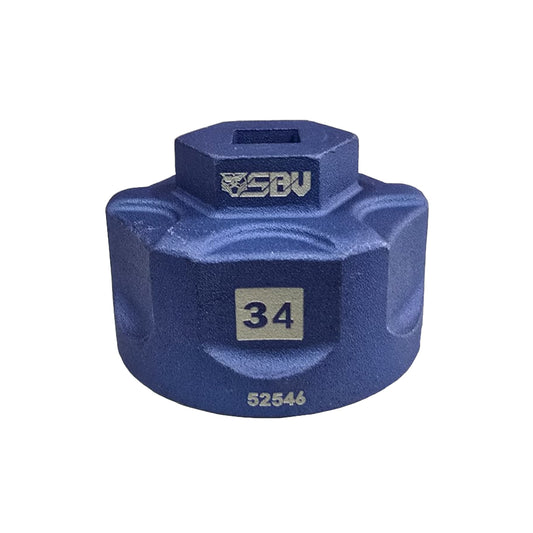 3/8″ Dr. Aluminium Socket – 34mm 6-Point