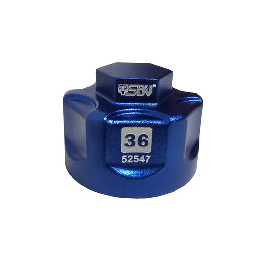 Hex 24mm Dr. Aluminum Socket – 36mm 6-Point