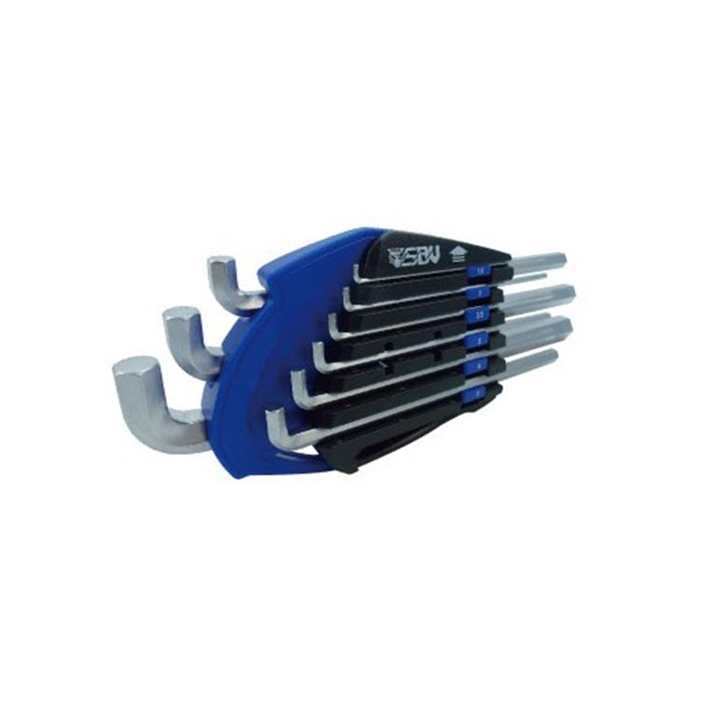 Stubby Hex Key Set (Long) 9pcs - SBV Tools Asia