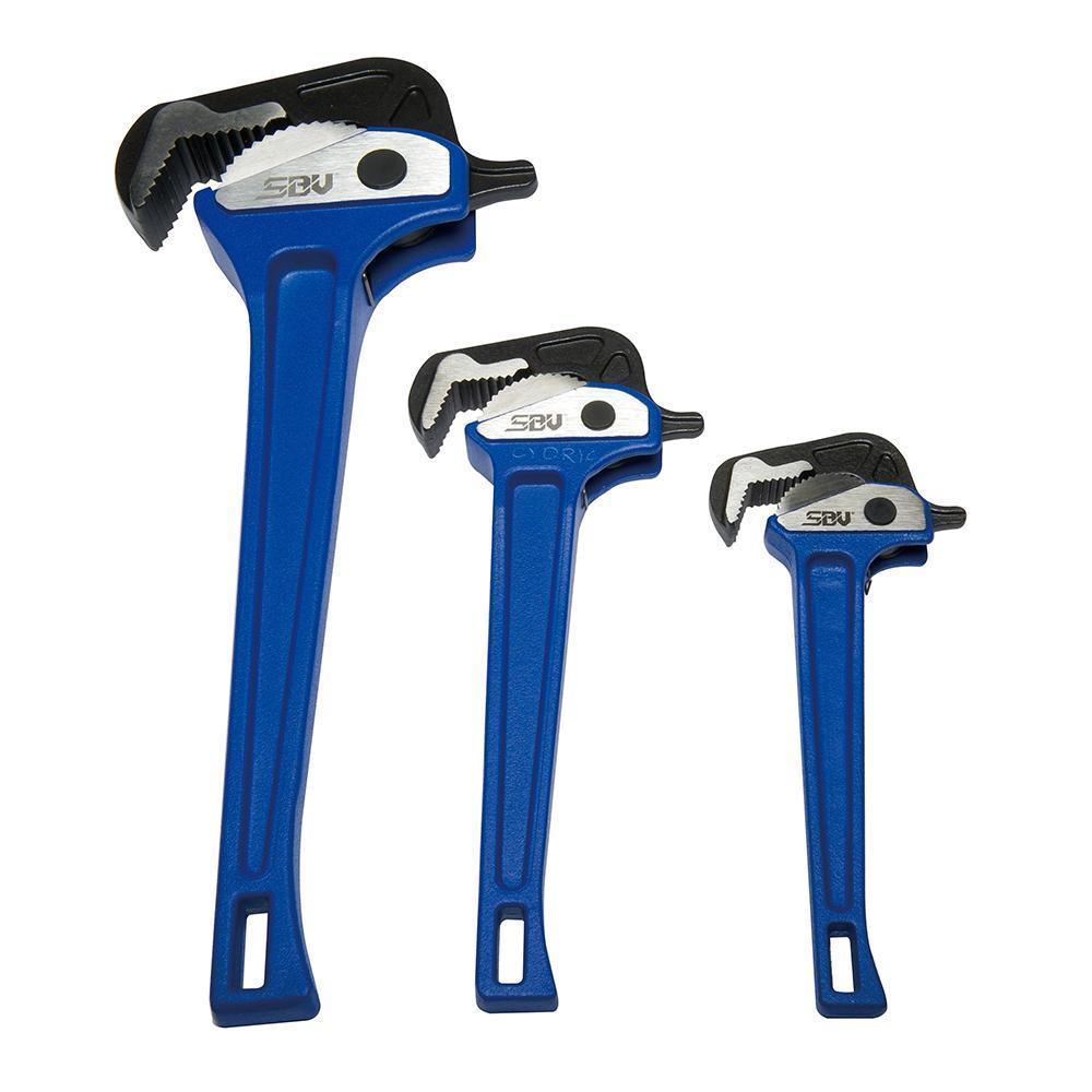 One-Hand Rapid Pipe Wrench - SBV Tools Asia